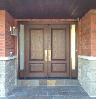 Fiberglass door